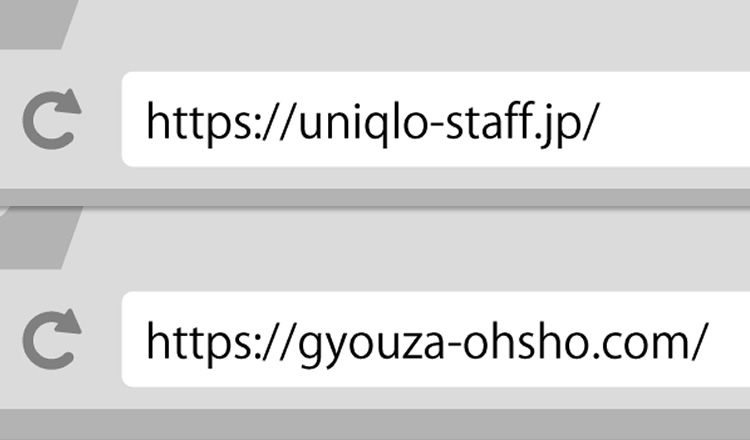 ハイソルで作られた自社採用サイトの独自ドメイン例